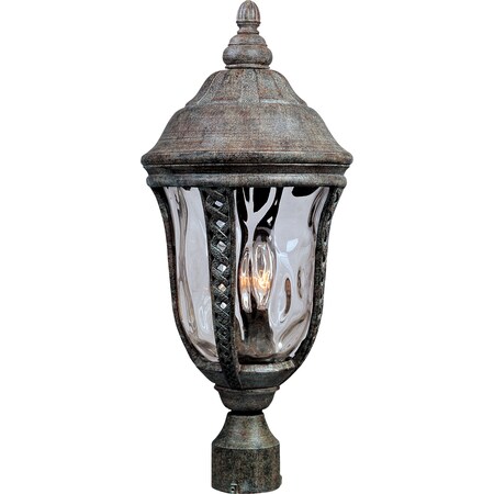Maxim Lighting Whittier DC 3-Light 10" Wide Earth Tone Outdoor Pole/Post Mount 3101WGET